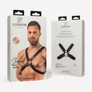 Bedroom Fantasies Lionel Bondage Harness Black