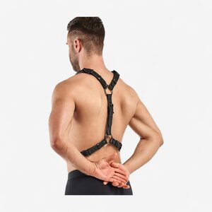 Bedroom Fantasies Max Bondage Harness Černá