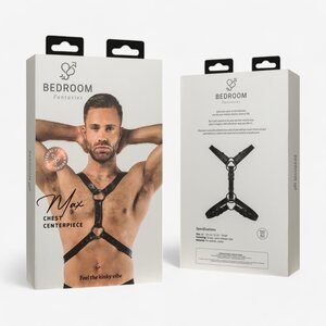 Bedroom Fantasies Max Bondage Harness Černá