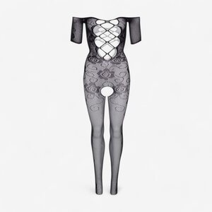 Daring Lingerie Off Shoulder Bodystocking
