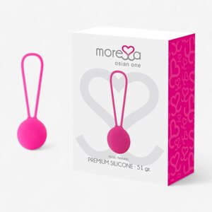 Osian One Premium Silicone Kegel Ball růžová