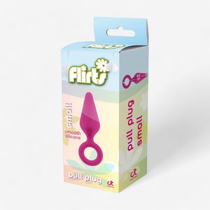 FLIRTS Pinkki Pieni Anaalitappi Renkaalla