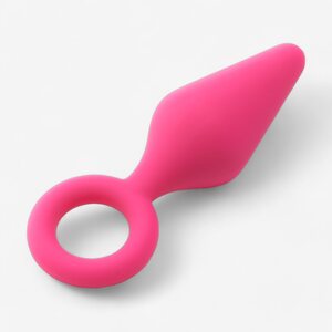 FLIRTS Pinkki Pieni Anaalitappi Renkaalla