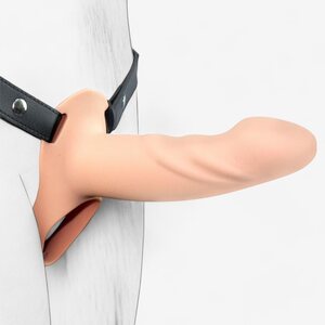 Action Kevin Hollow Strap On Dildo and Harness S