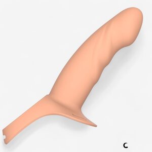 Action Kevin Hollow Strap On Dildo and Harness L