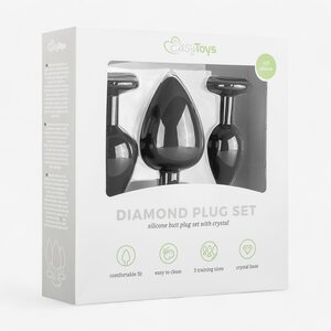 Easy Toys Diamond Anal Plug komplekt