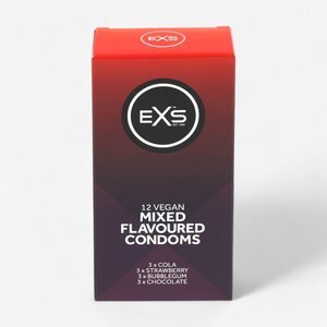 EXS Condoms Mixed Flavoured Kondome 12 pcs