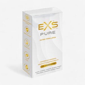 EXS Condoms Pure Ultraohuet Kondomit 12 kpl