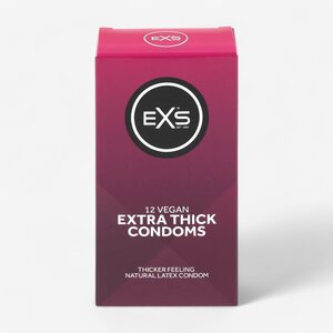 EXS Condoms Extra Thick Condoms 12 kpl