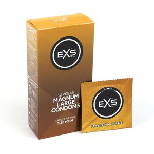 EXS Condoms Magnum Large Isommat Kondomit 12 kpl