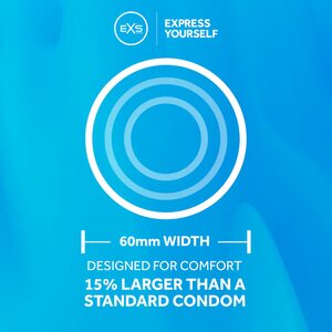 EXS Condoms Magnum Large Condoms 12 pcs