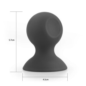 Lovetoy Black Nipple Suckers 2 pcs
