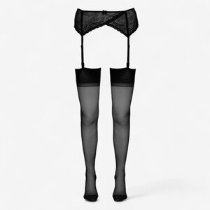 Cottelli Legwear Stockings zwart
