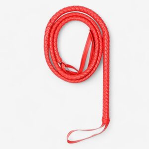 Crimson Dominator Bull Whip