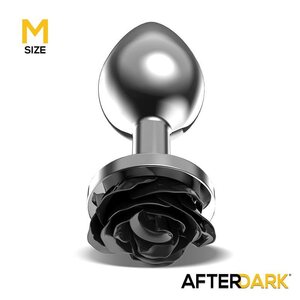 Afterdark Anal Plug Black Rose Hopea