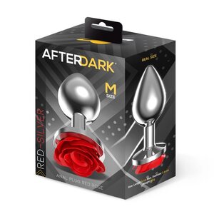 Afterdark Anal Plug Red Rose Hopea