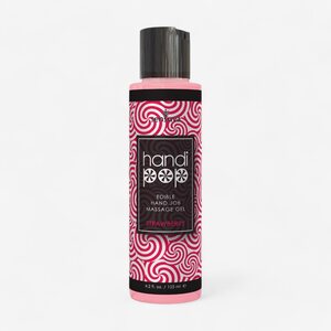 Sensuva Handi Pop Edible Hand Job Massage Gel Mansikka 125 ml