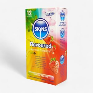 SKINS Skins Flavoured Premium Préservatifs 12 unités