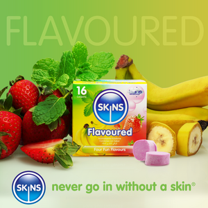 SKINS Skins Flavoured Premium Préservatifs 12 unités