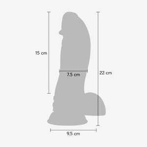 Hidden Desire Extreme Vibrating Dinosaur Monster Dildo