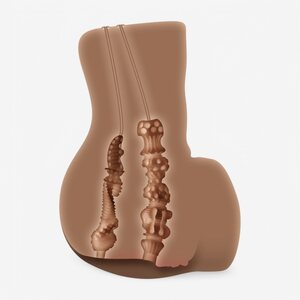 Zero Tolerance Rear Beauty Realistic Dark Brown