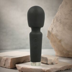 Poistotuotteet Pocket Pleasure Wand Vibraattori Musta