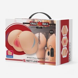 Crazy Bull Kylie Vibrating Vagina and Ass