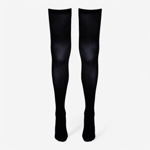 Cottelli Legwear Stay-Up sukat Musta