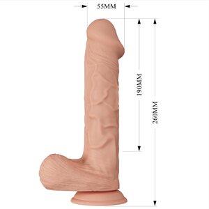 Pretty Love Bergrisi Vibrating Dildo