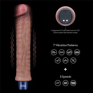 Lovetoy Real Soft Vibrator 24.5 cm