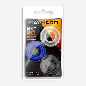 Blush Novelties Stay Hard Penis Ring For Harder Erections