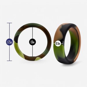 Blush Novelties Performance Silicone Camo Cock Ring