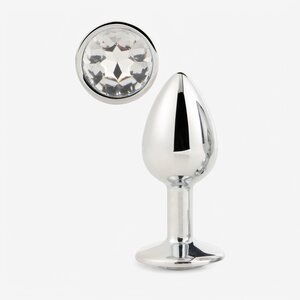 Dream Toys Metallinen Anustappi S Hopea