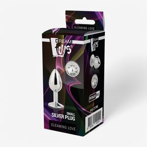 Dream Toys Metallinen Anustappi S Hopea