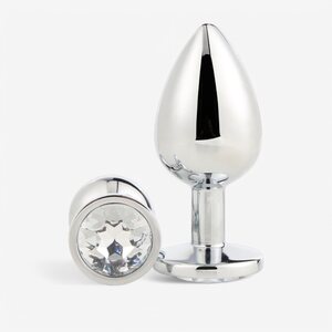 Dream Toys Metallinen Anustappi S Hopea