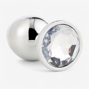 Dream Toys Metallinen Anustappi S Hopea