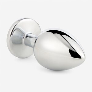 Dream Toys Metallinen Anustappi S Hopea