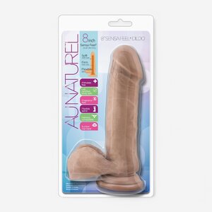 Blush Novelties Dildo Au Naturel Sensa Feel 8 tuumaa