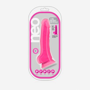 Blush Novelties Dildo Dual Density Pinkki