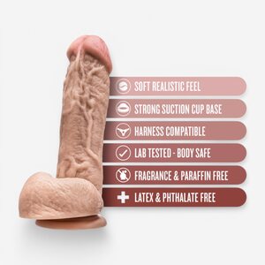 Blush Novelties Dr. Skin - Mr. D Dildo 8,5''