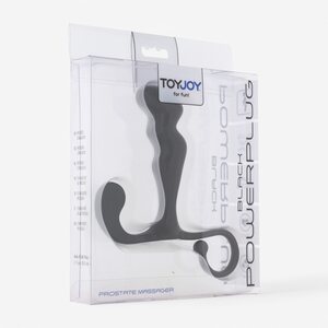 Toy Joy Power Plug Prostate Massager - Musta