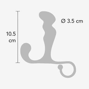 Toy Joy Power Plug Prostate Massager - Musta