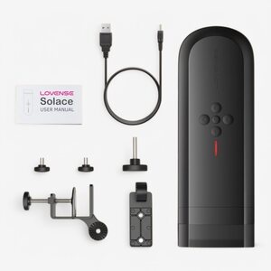 Lovense Solace Bluetooth Automatic Thrusting Male Masturbator