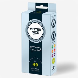 MISTER SIZE Kondomi 49 mm 10 pz