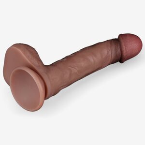 Lovetoy Dual Layered Silicone Nature Cock 22.5 cm