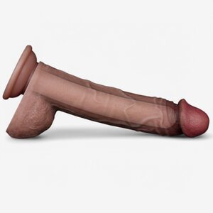 Lovetoy Dual Layered Silicone Nature Cock 22.5 cm