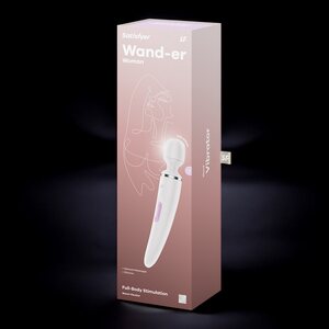 Satisfyer Wand-Er Woman White