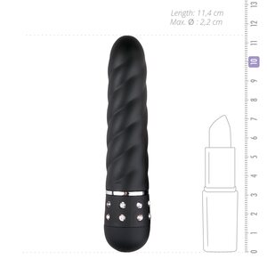 Easy Toys Musta Minivibraattori Kierteellä