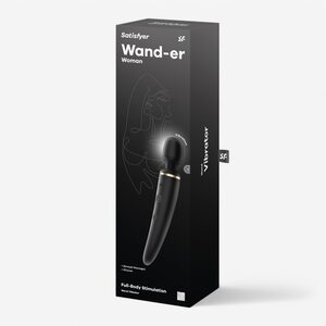 Satisfyer Wand-Er Woman Black