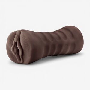Blush Novelties Alexis Chocolate Vibrating Pocket Pussy
